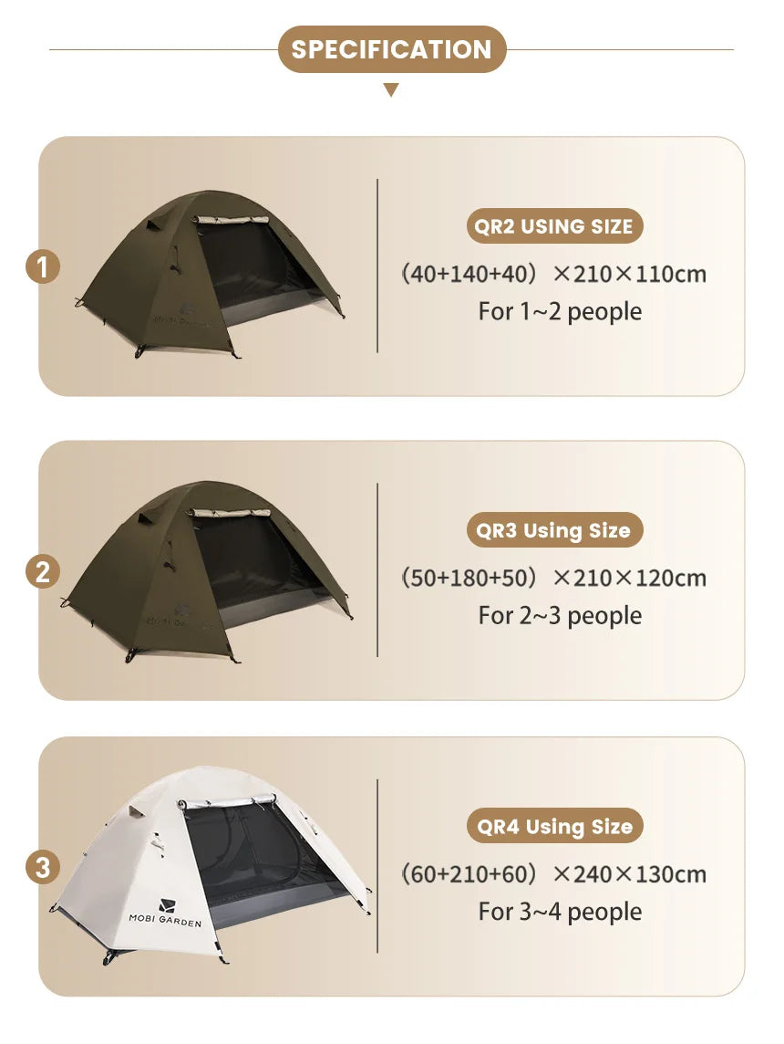 Mobi Garden Backpacking Tent