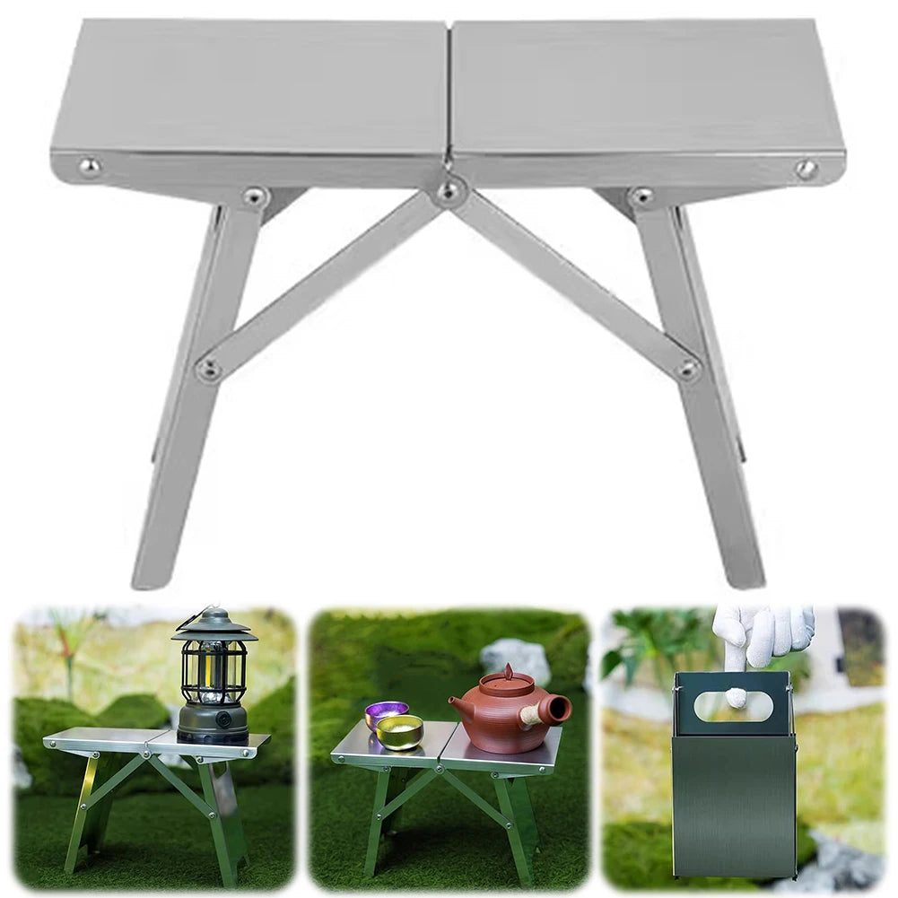 Stainless Folding Camp Table