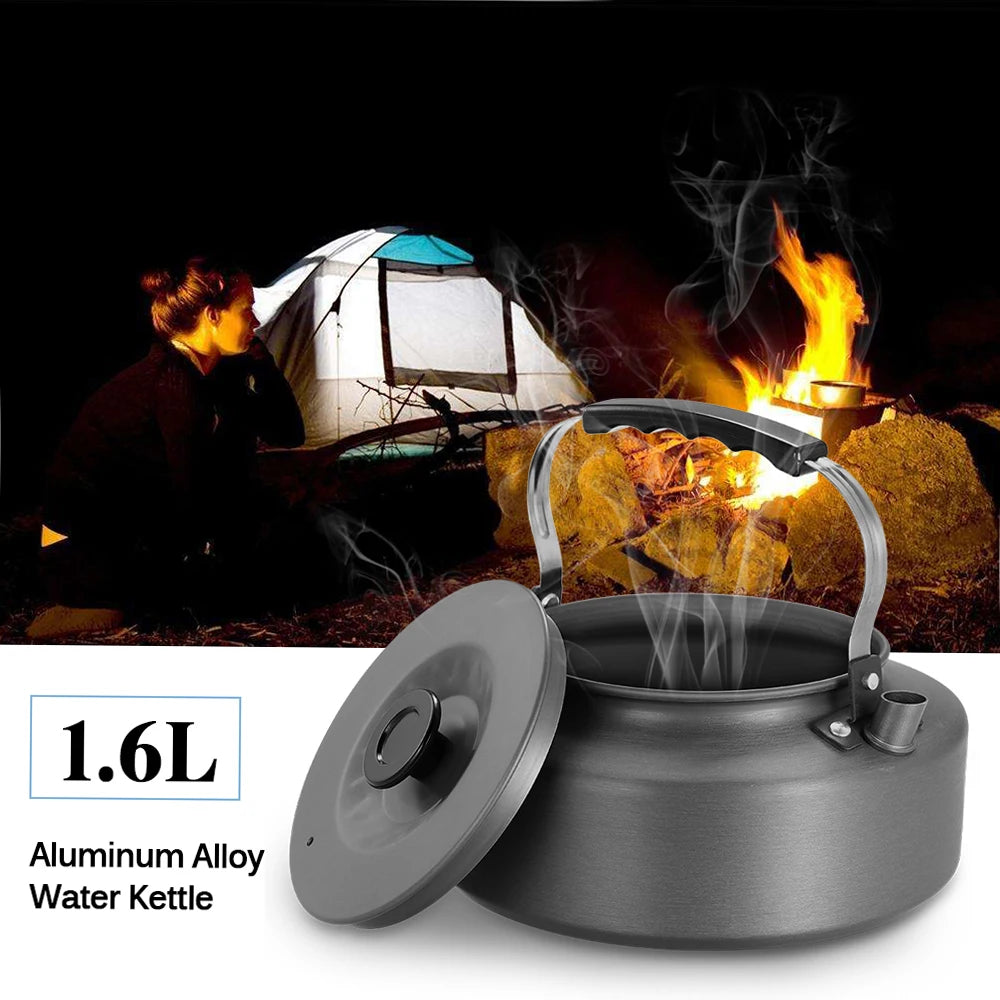 Portable Aluminum Camping Kettle