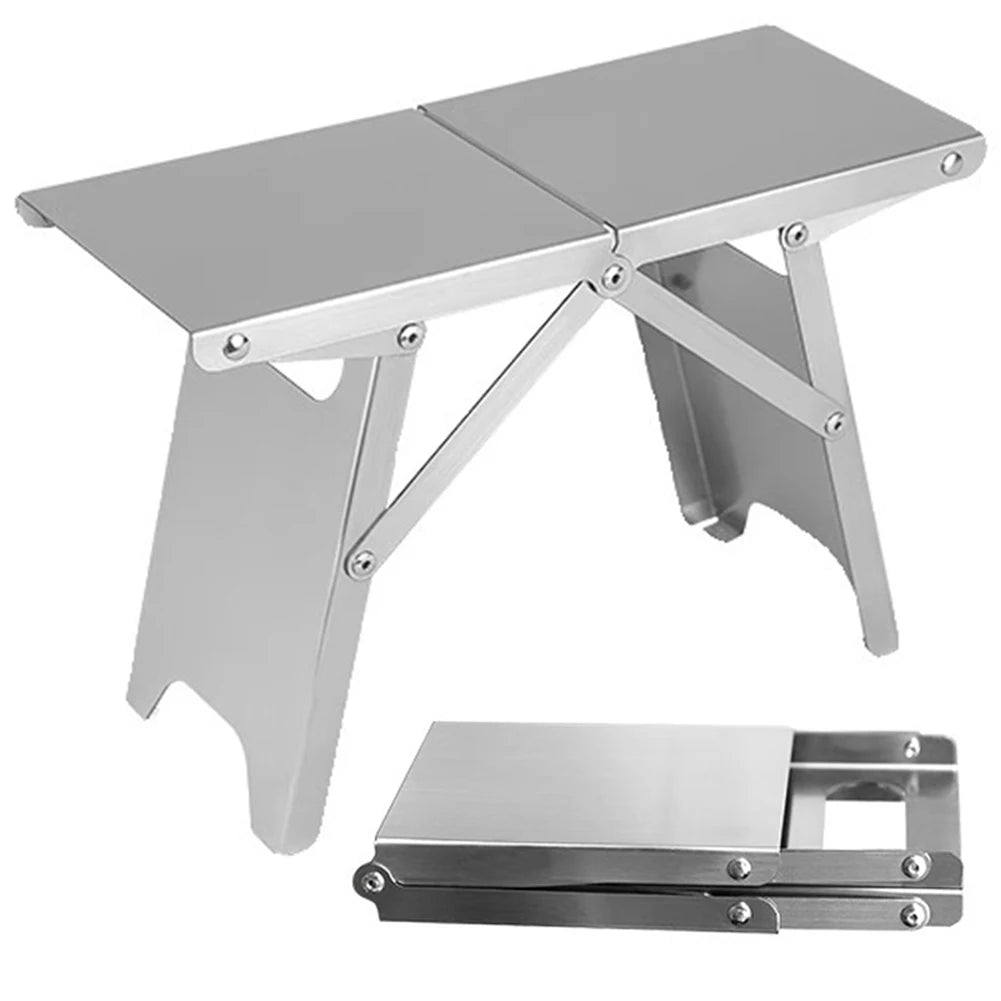 Stainless Folding Camp Table