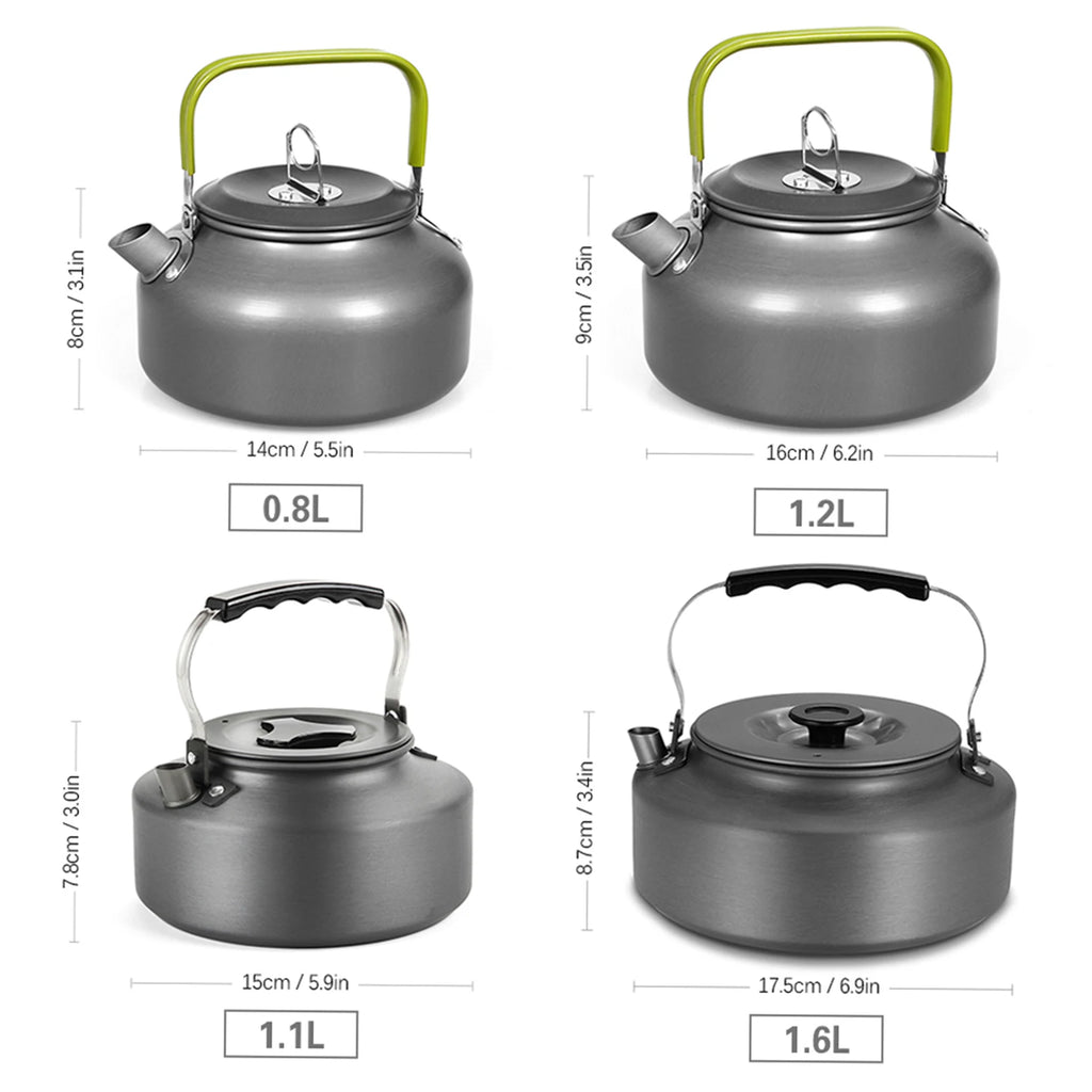 Portable Aluminum Camping Kettle