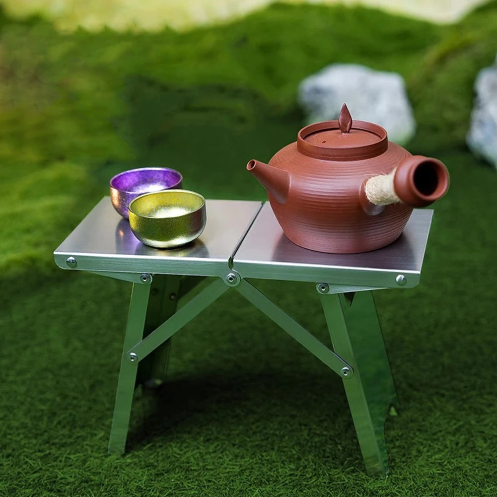 Stainless Folding Camp Table