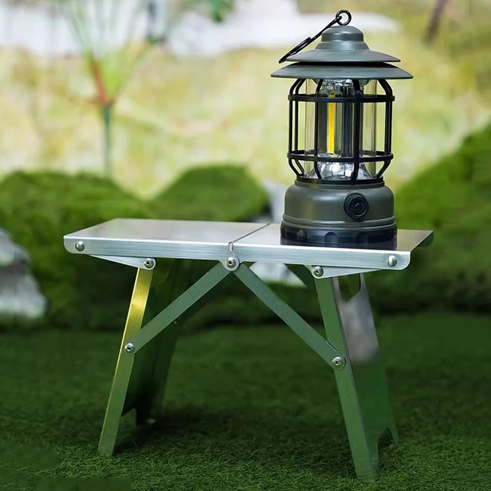 Stainless Folding Camp Table
