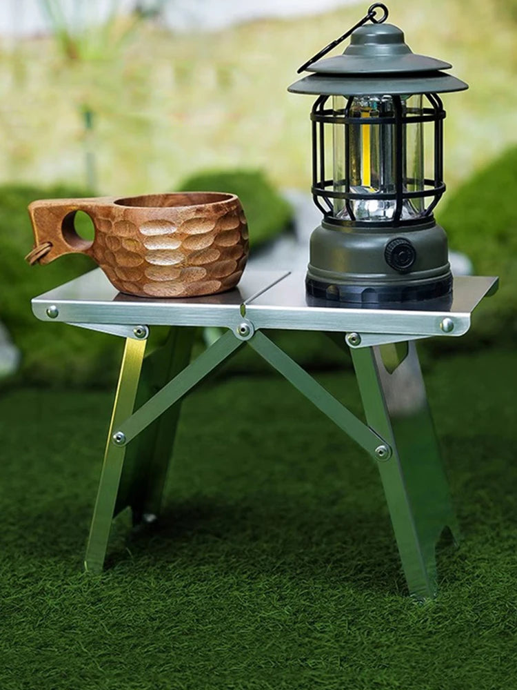 Stainless Folding Camp Table