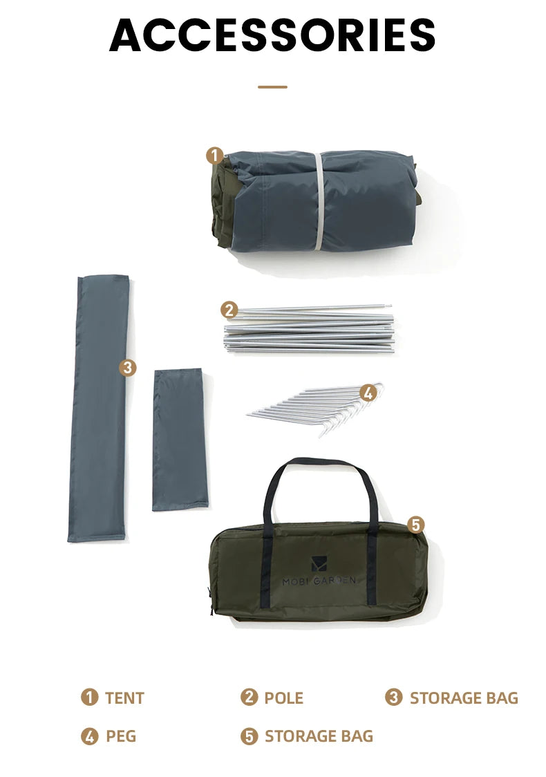 Mobi Garden Backpacking Tent