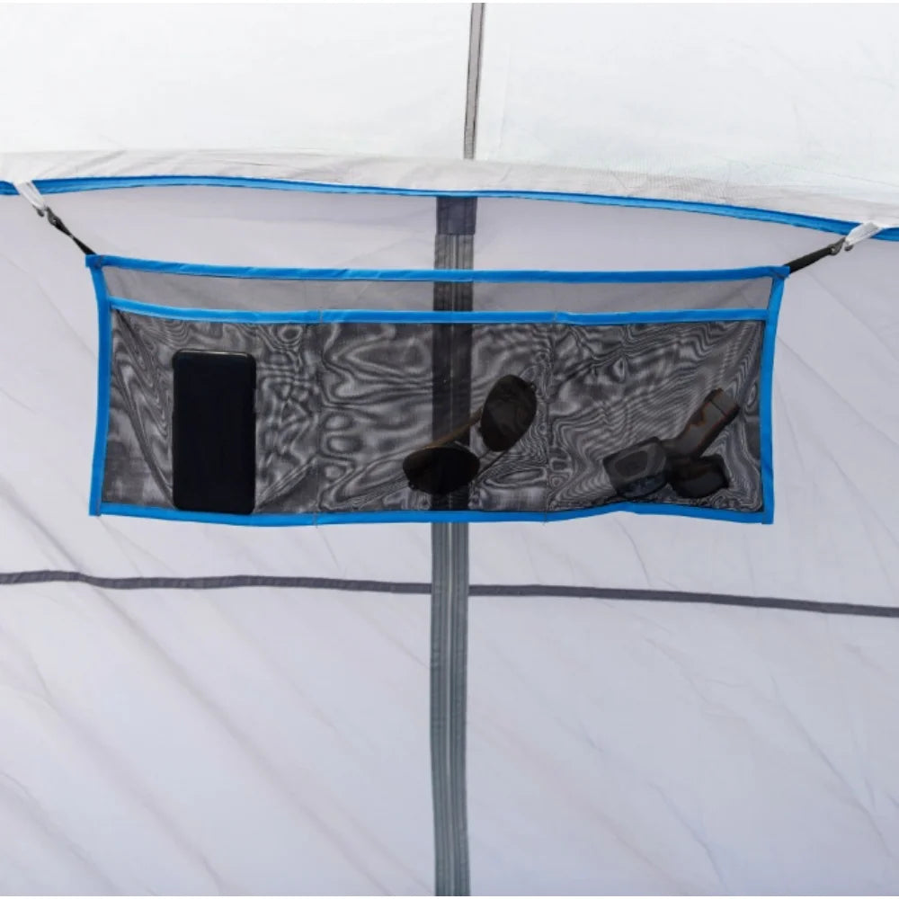 16 person tent 16-Person 3-Room Cabin Tent – Glamor Camping