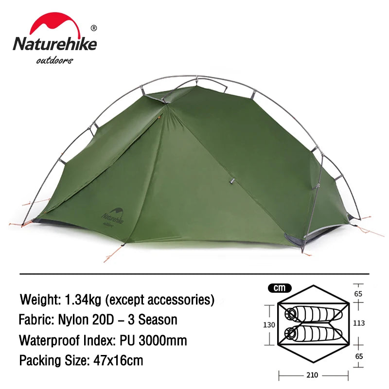 vik 1 tent Naturehike VIK Ultralight Tent – Glamor Camping