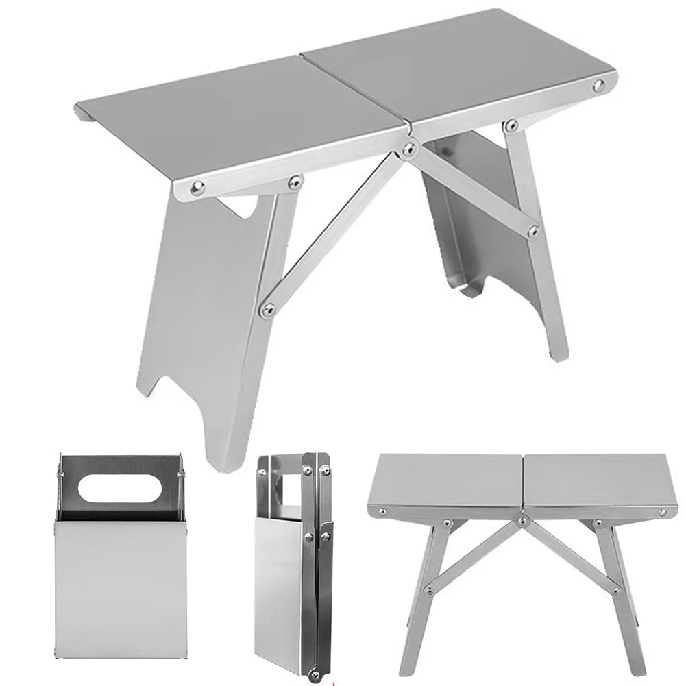 Stainless Folding Camp Table